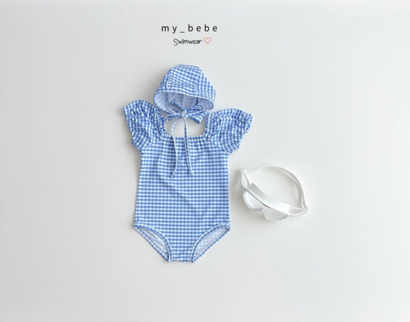 My Bebe - Korean Children Fashion - #designkidswear - Shirring Swimsuit - 6