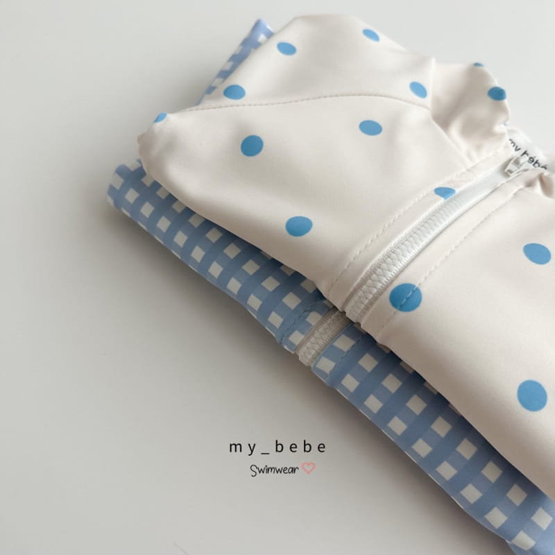 My Bebe - Korean Children Fashion - #fashionkids - Basic Zipper Rash Guard - 11