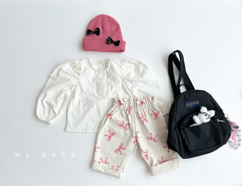 My Bebe - Korean Children Fashion - #littlefashionista - Madeleine Blouse - 6