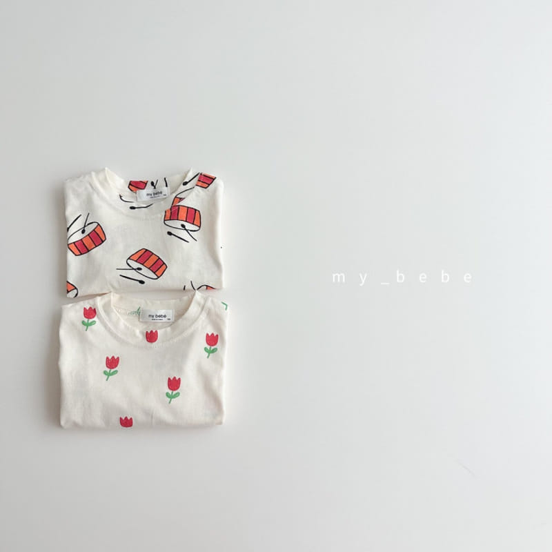 My Bebe - Korean Children Fashion - #magicofchildhood - Single Long Sleeve Tee - 5