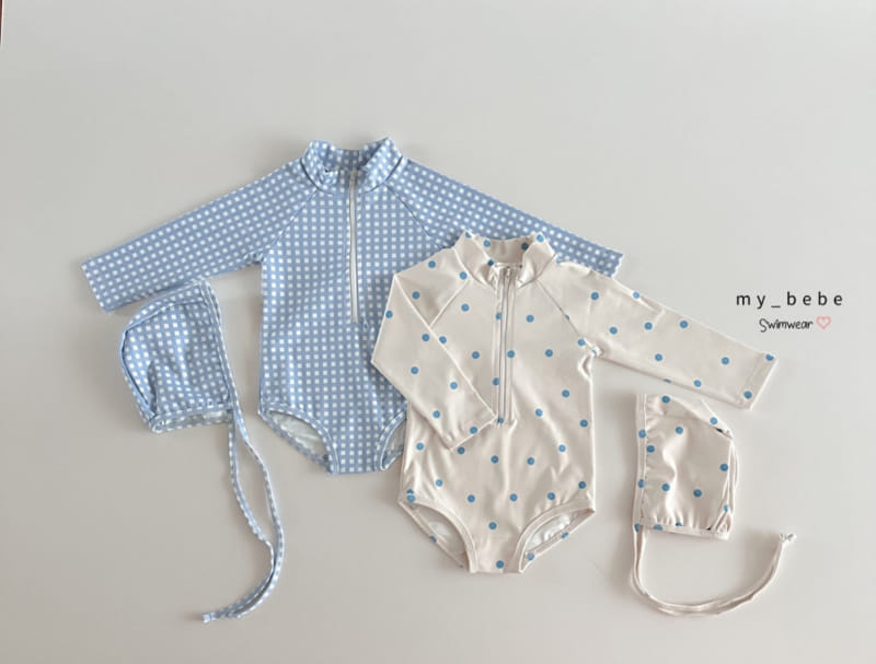 My Bebe - Korean Children Fashion - #magicofchildhood - Basic Zipper Rash Guard - 4