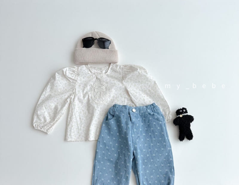 My Bebe - Korean Children Fashion - #prettylittlegirls - Madeleine Blouse - 9