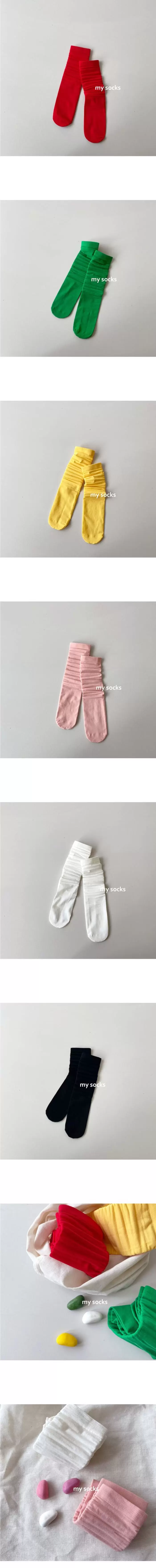 My Socks - Korean Children Fashion - #prettylittlegirls - Gelato Socks  - 2