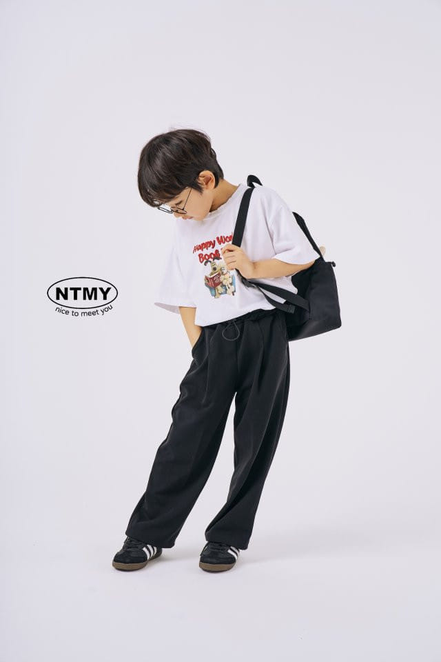 Nice To Meet You - Korean Children Fashion - #Kfashion4kids - Happy Grommet Tee - 9