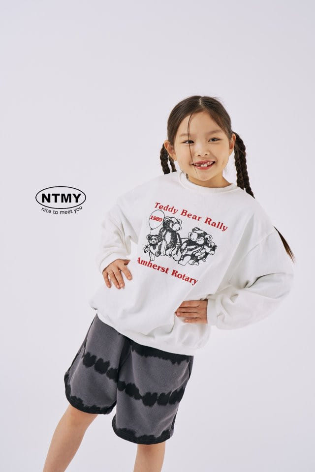 Nice To Meet You - Korean Children Fashion - #kidzfashiontrend - Teddy Bear Sweatshirt - 4
