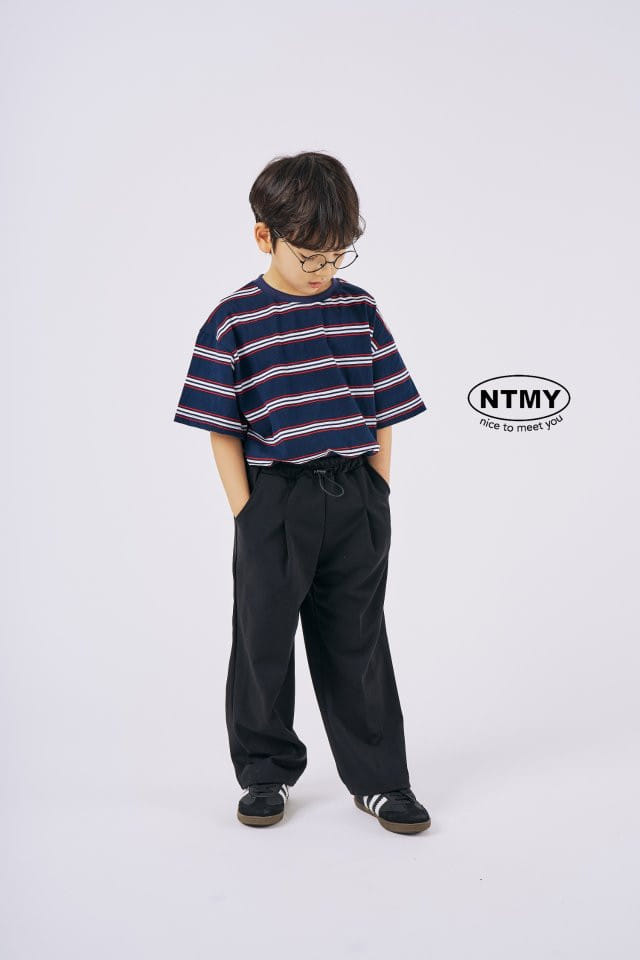 Nice To Meet You - Korean Children Fashion - #Kfashion4kids - Benz String Pants - 6