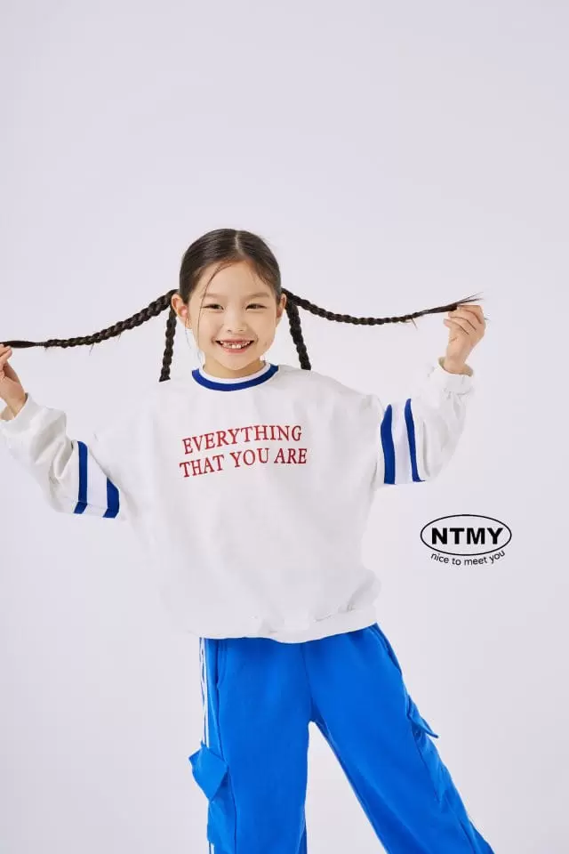 Nice To Meet You - Korean Children Fashion - #childofig - Everything Sweatshirt - 4