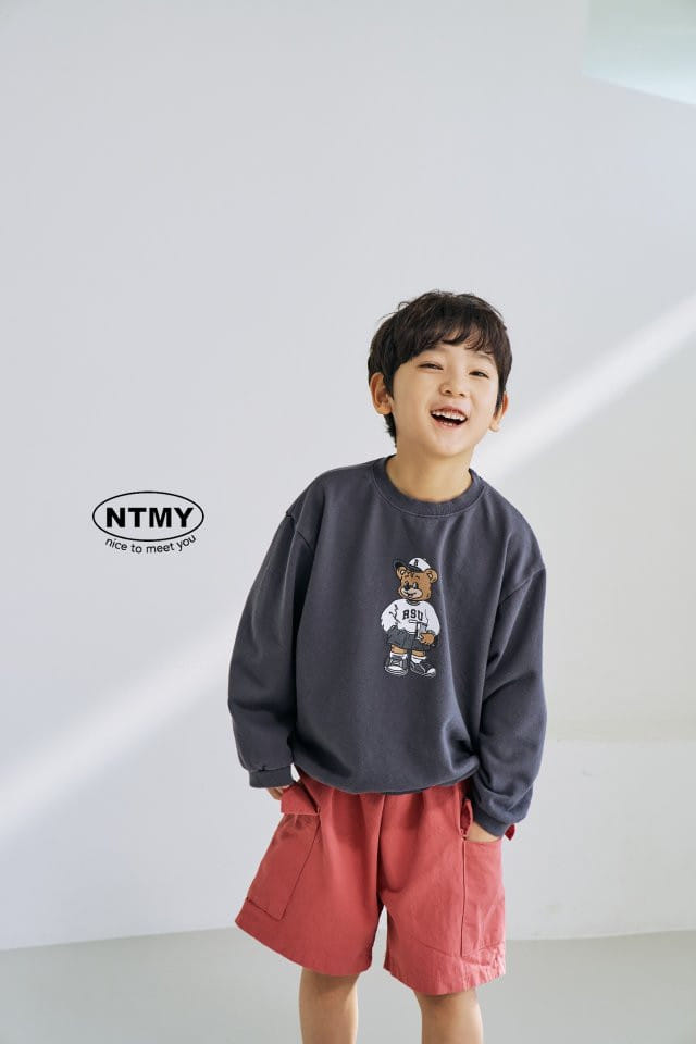 Nice To Meet You - Korean Children Fashion - #childofig - R Bear Sweatshirt - 7