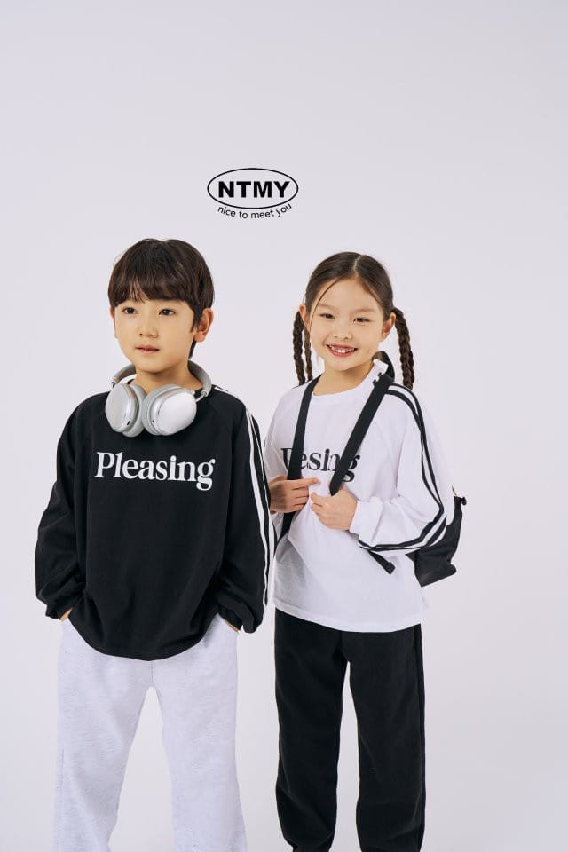 Nice To Meet You - Korean Children Fashion - #designkidswear - Pleasing Raglan Tee - 2