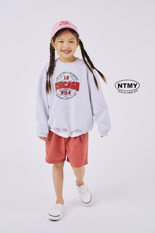 Nice To Meet You - Korean Children Fashion - #childrensboutique - Chicago Sweatshirt - 4