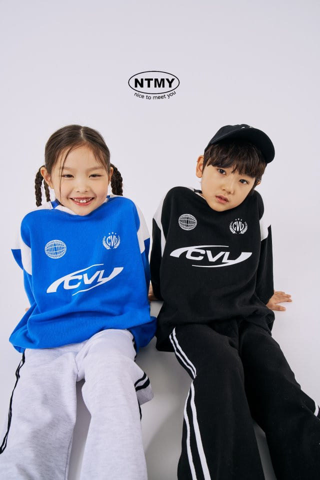 Nice To Meet You - Korean Children Fashion - #designkidswear - Sporty Color Sweatshirt - 2