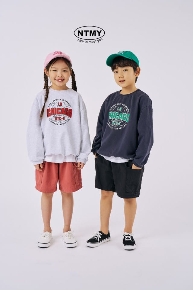 Nice To Meet You - Korean Children Fashion - #discoveringself - Chicago Sweatshirt - 5
