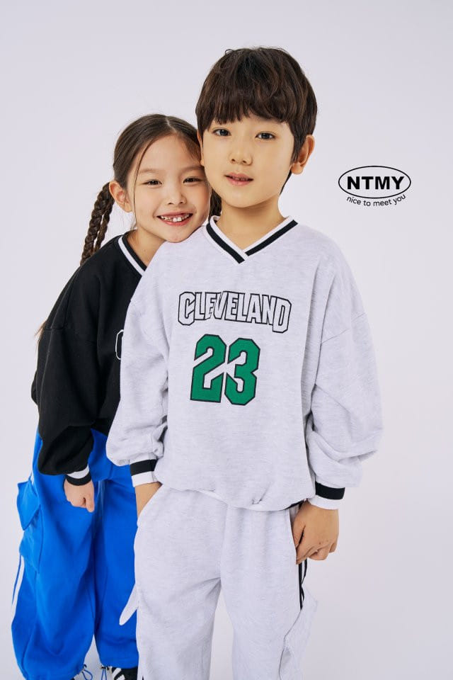 Nice To Meet You - Korean Children Fashion - #fashionkids - 23 V Neck Sweatshiet - 9