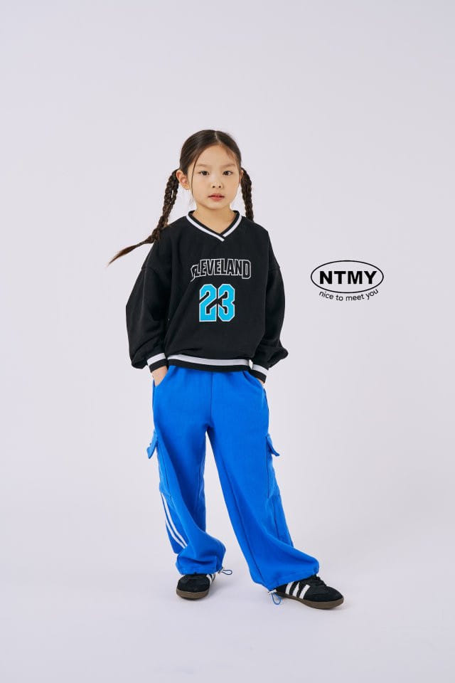 Nice To Meet You - Korean Children Fashion - #kidsshorts - 23 V Neck Sweatshiet - 10