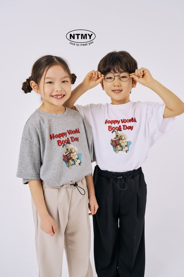 Nice To Meet You - Korean Children Fashion - #kidsstore - Happy Grommet Tee - 7