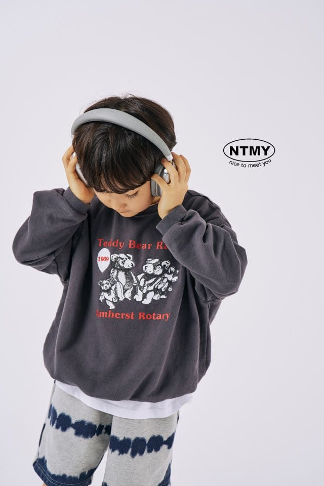 Nice To Meet You - Korean Children Fashion - #kidsstore - Teddy Bear Sweatshirt - 2