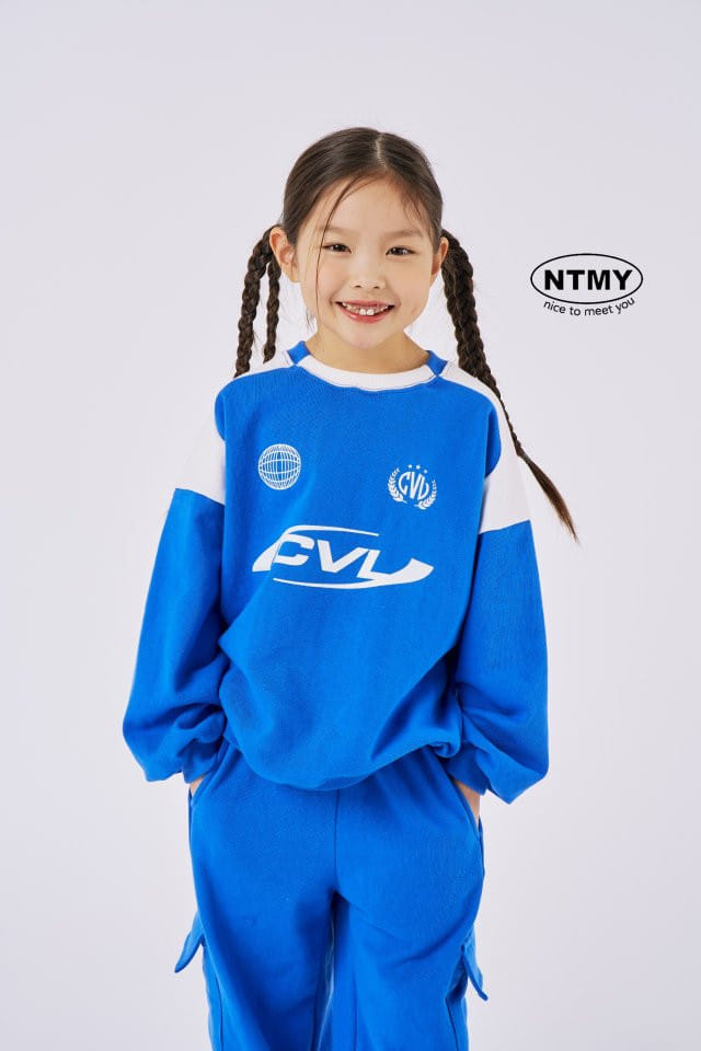 Nice To Meet You - Korean Children Fashion - #kidsstore - Sporty Color Sweatshirt - 6