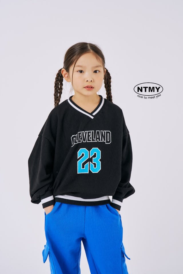 Nice To Meet You - Korean Children Fashion - #kidsstore - 23 V Neck Sweatshiet - 11