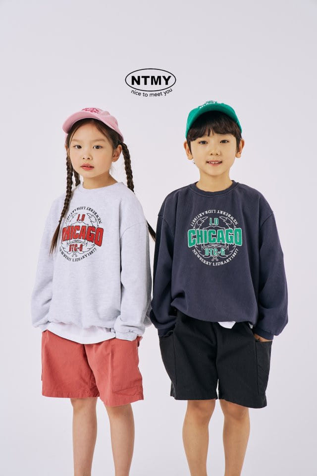 Nice To Meet You - Korean Children Fashion - #kidzfashiontrend - Chicago Sweatshirt - 9