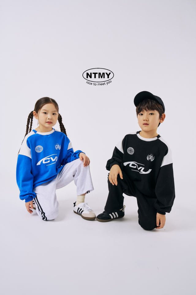 Nice To Meet You - Korean Children Fashion - #kidzfashiontrend - Sporty Color Sweatshirt - 7