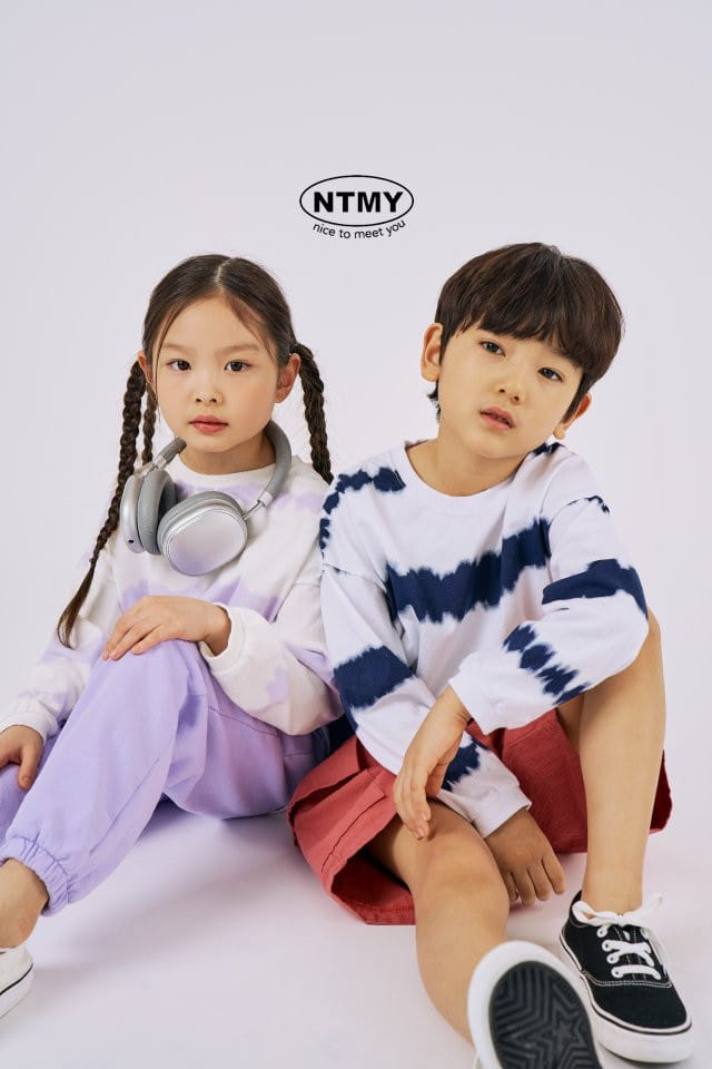 Nice To Meet You - Korean Children Fashion - #kidzfashiontrend - Wave Tee - 2