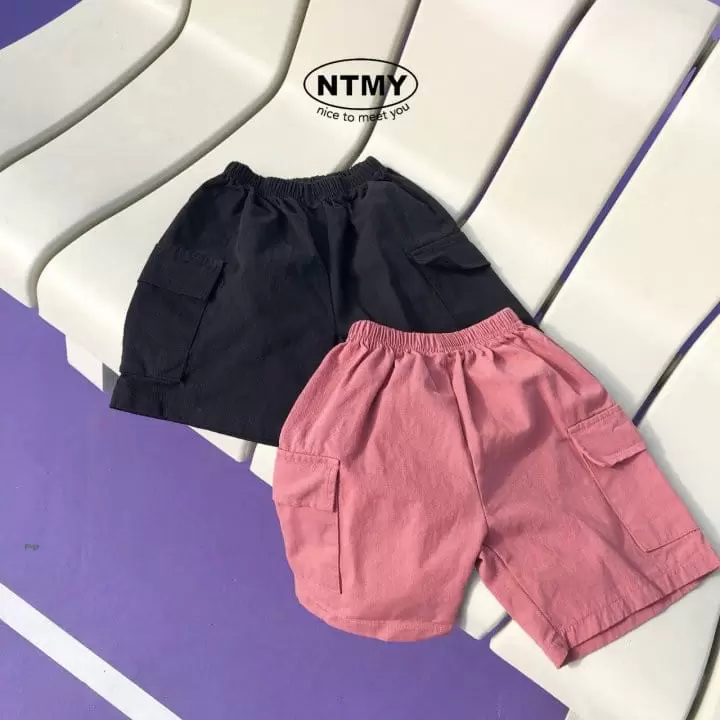 Nice To Meet You - Korean Children Fashion - #kidzfashiontrend - Nice Pocket Shorts
