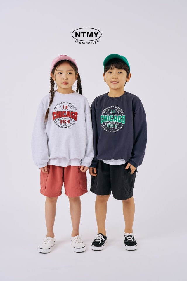 Nice To Meet You - Korean Children Fashion - #littlefashionista - Chicago Sweatshirt - 11