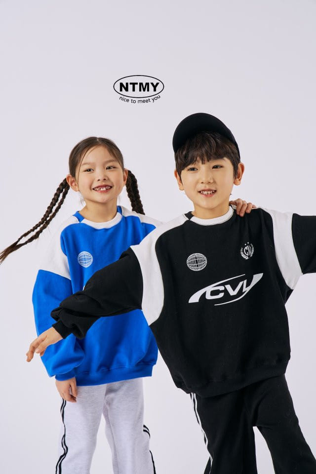 Nice To Meet You - Korean Children Fashion - #littlefashionista - Sporty Color Sweatshirt - 9