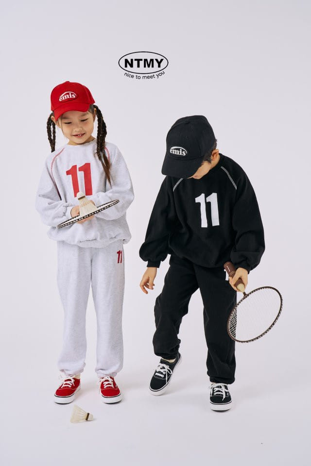 Nice To Meet You - Korean Children Fashion - #minifashionista - Eleven Sweatshirt - 3