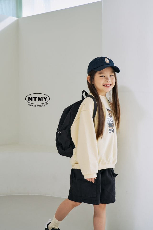 Nice To Meet You - Korean Children Fashion - #prettylittlegirls - R Bear Sweatshirt - 4