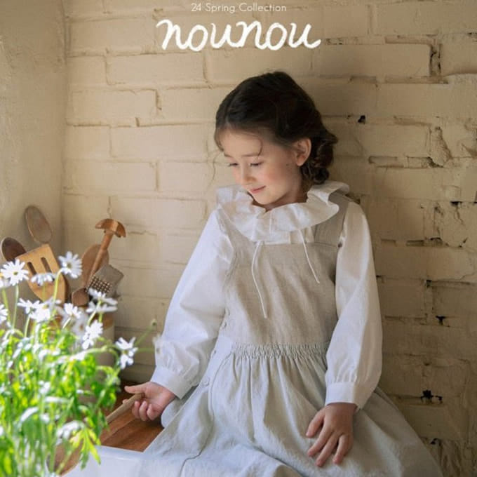 Nounou - Korean Children Fashion - #kidzfashiontrend - Laffle Blouse