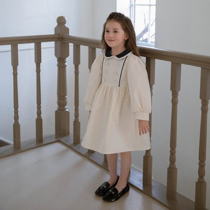 Nounou - Korean Children Fashion - #prettylittlegirls - Curi One-Piece
