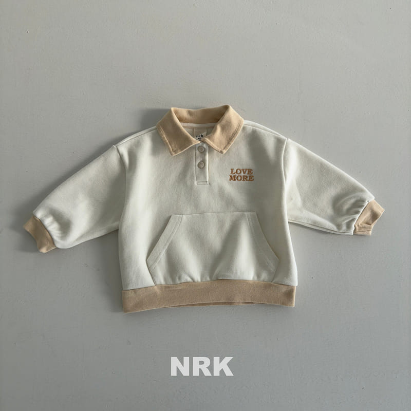 Nrk - Korean Children Fashion - #childofig - Collar Sweatshirt - 2