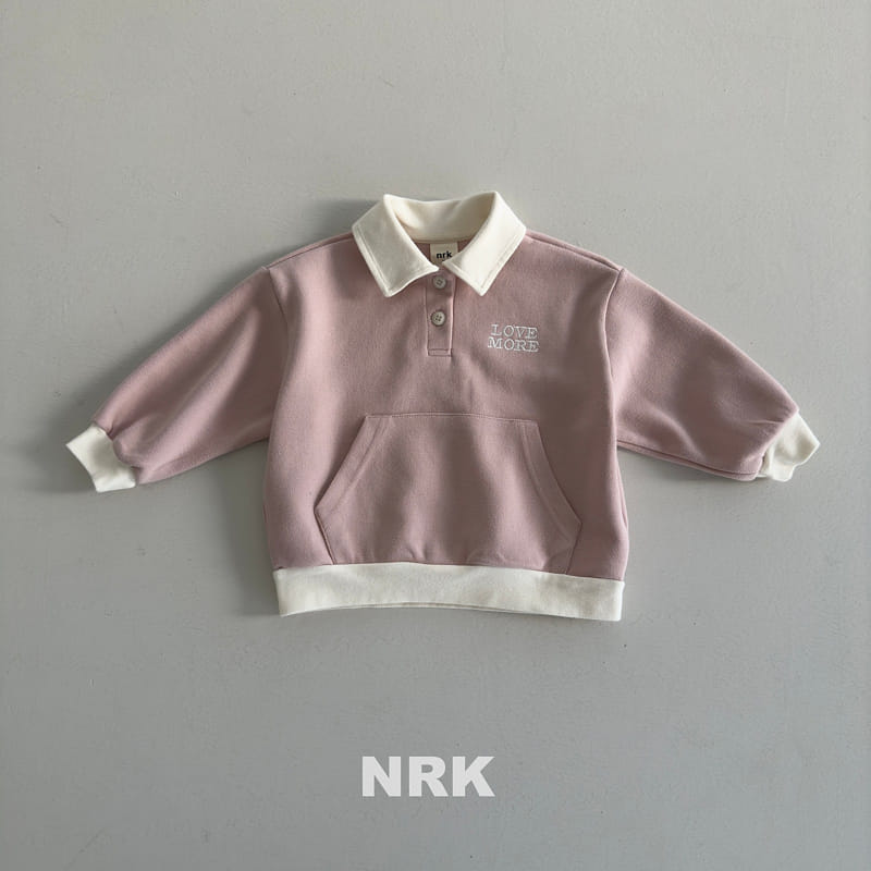 Nrk - Korean Children Fashion - #childrensboutique - Collar Sweatshirt - 3