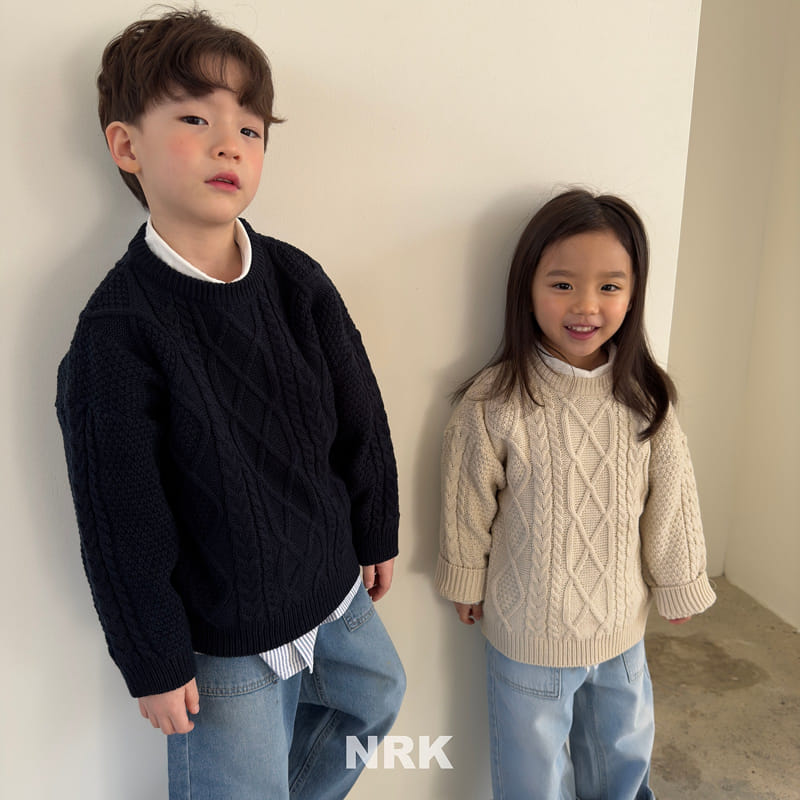 Nrk - Korean Children Fashion - #childrensboutique - Fisherman Knit - 5