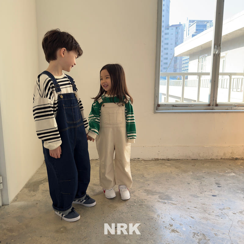 Nrk - Korean Children Fashion - #designkidswear - Denim Dungarees Pants - 10