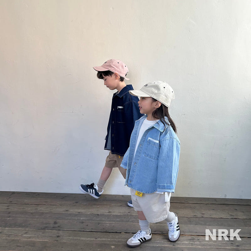 Nrk - Korean Children Fashion - #designkidswear - Tape Denim Shirt - 11