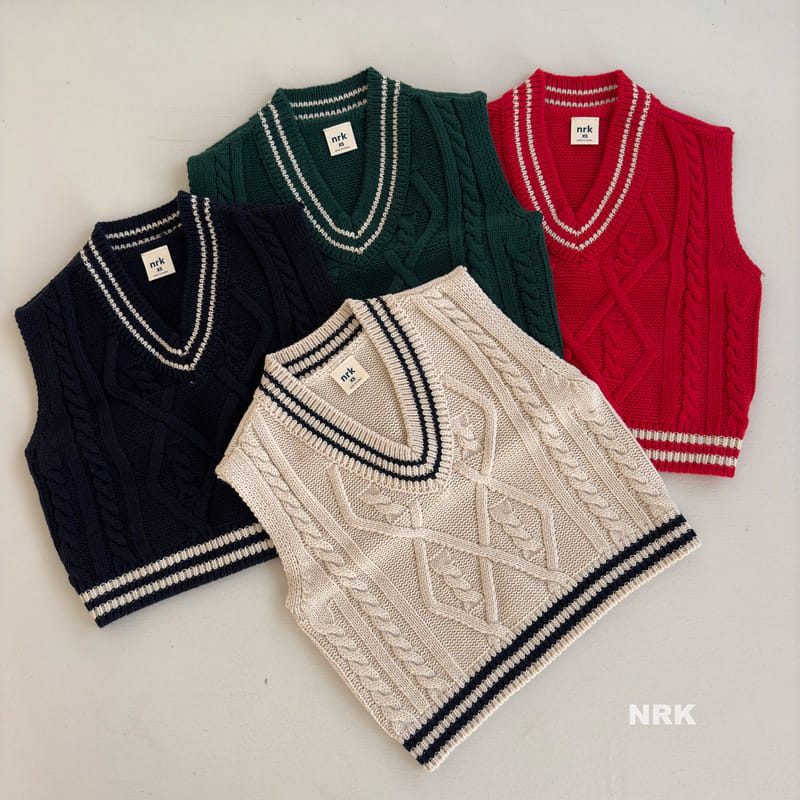 Nrk - Korean Children Fashion - #designkidswear - School Look Vest