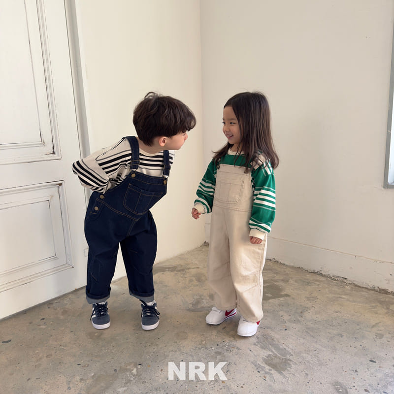 Nrk - Korean Children Fashion - #discoveringself - Denim Dungarees Pants - 11