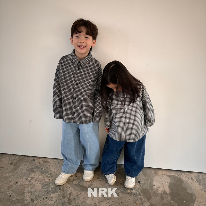 Nrk - Korean Children Fashion - #discoveringself - Check Shirt - 9