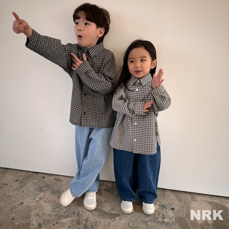 Nrk - Korean Children Fashion - #fashionkids - Check Shirt - 10