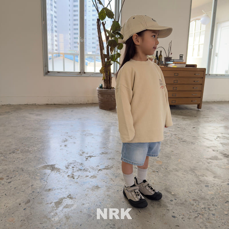 Nrk - Korean Children Fashion - #kidsshorts - Waffle Paint Tee - 8