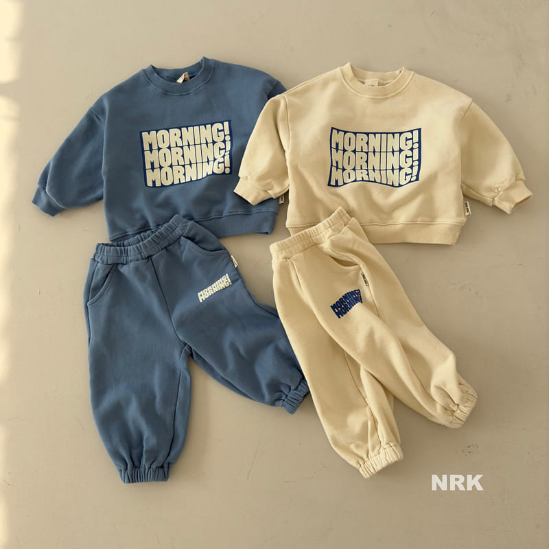 Nrk - Korean Children Fashion - #kidsshorts - Morning Top Bottom Set