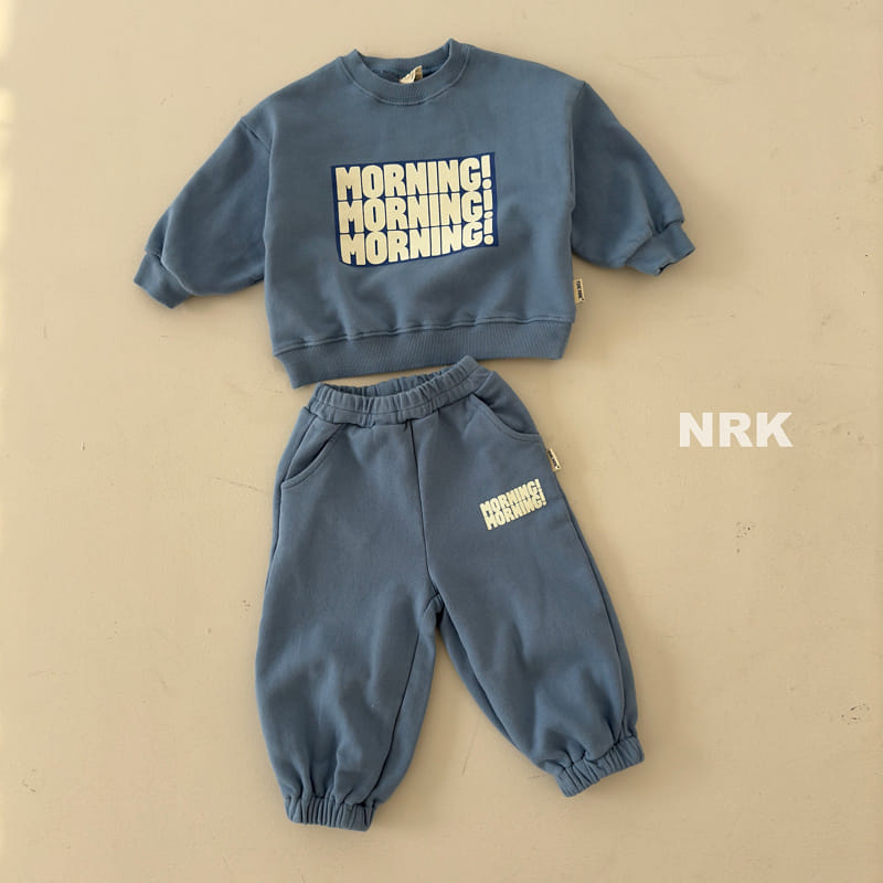 Nrk - Korean Children Fashion - #kidsstore - Morning Top Bottom Set - 2