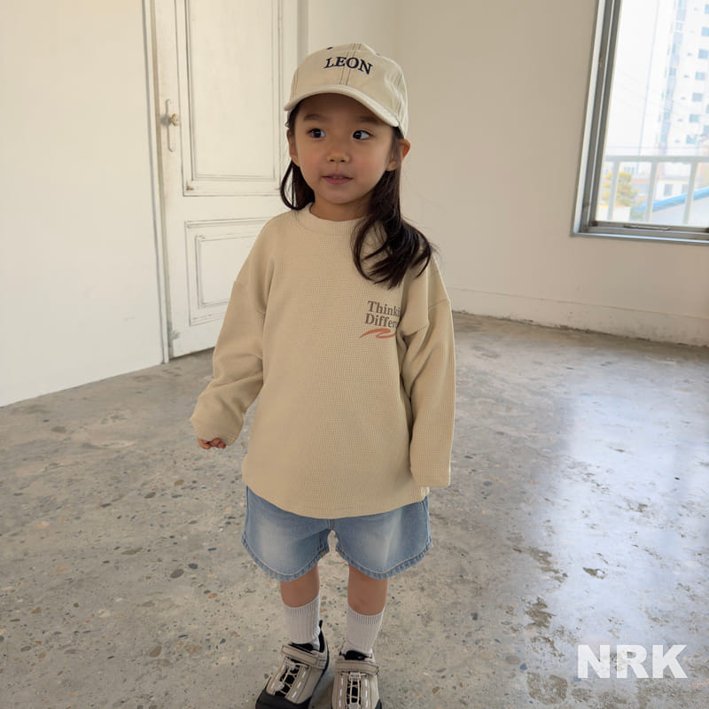 Nrk - Korean Children Fashion - #kidzfashiontrend - Waffle Paint Tee - 10
