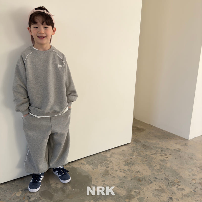 Nrk - Korean Children Fashion - #kidsstore - Bbing Line Top Bottom Set - 4