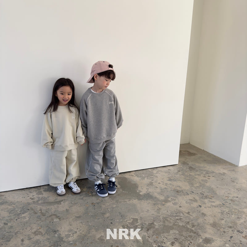 Nrk - Korean Children Fashion - #littlefashionista - Bbing Line Top Bottom Set - 6