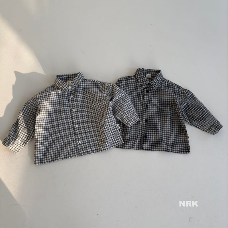 Nrk - Korean Children Fashion - #littlefashionista - Check Shirt