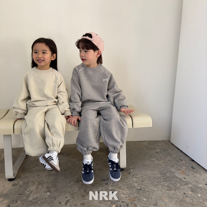 Nrk - Korean Children Fashion - #minifashionista - Bbing Line Top Bottom Set - 8