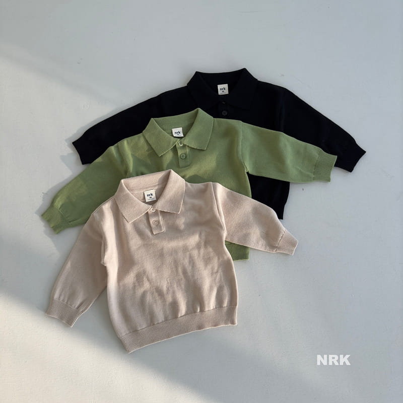 Nrk - Korean Children Fashion - #minifashionista - C Collar Knit - 2